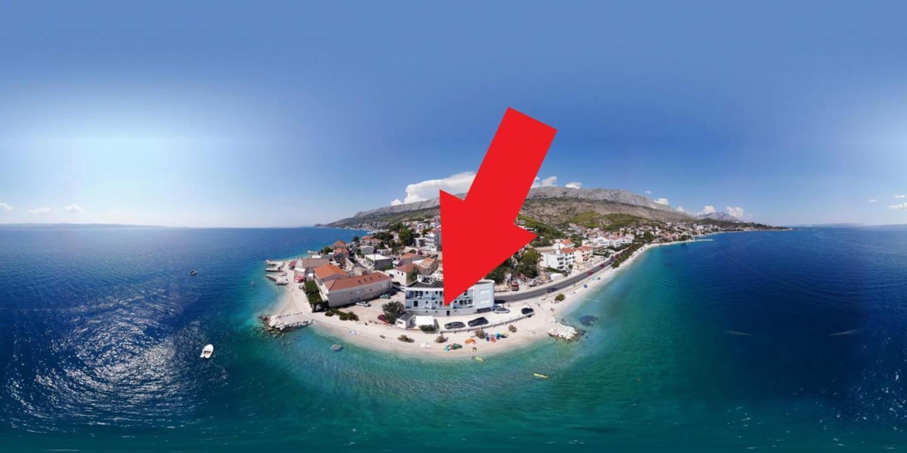 Beach Sunrise Apartments Dugi Rat Exterior foto